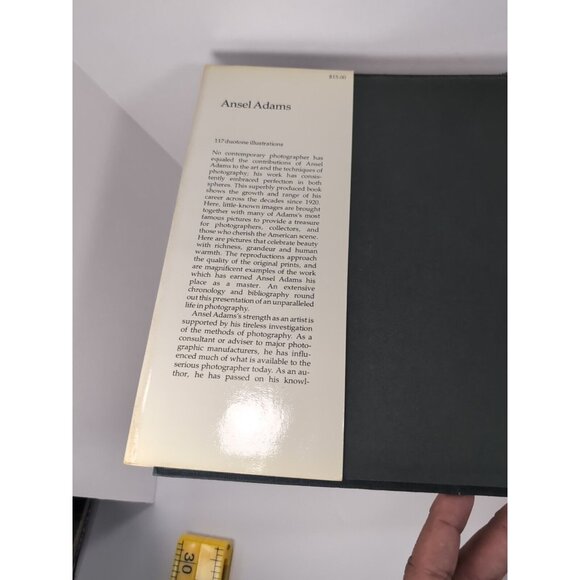 Photographer Ansel Adams Autographed Book  1977 Ansel Adams - Picture 5 of 11